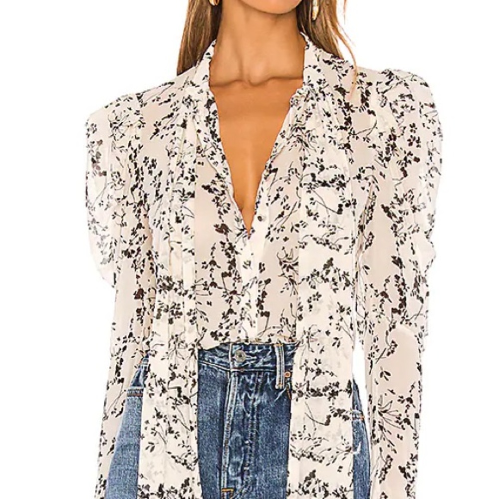 Bardot Floral Print Women's Top